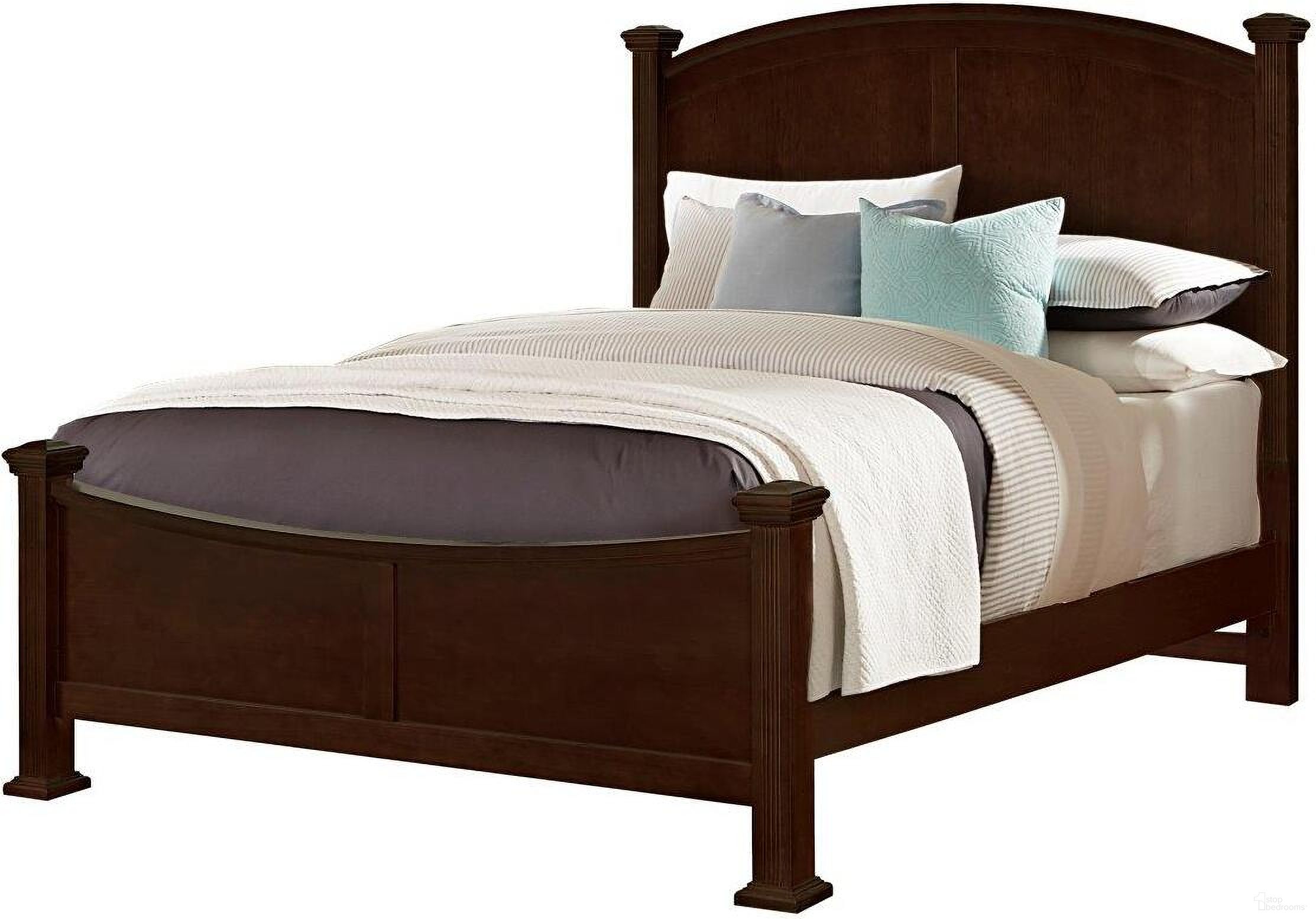 Bonanza King Poster Bed In Merlot