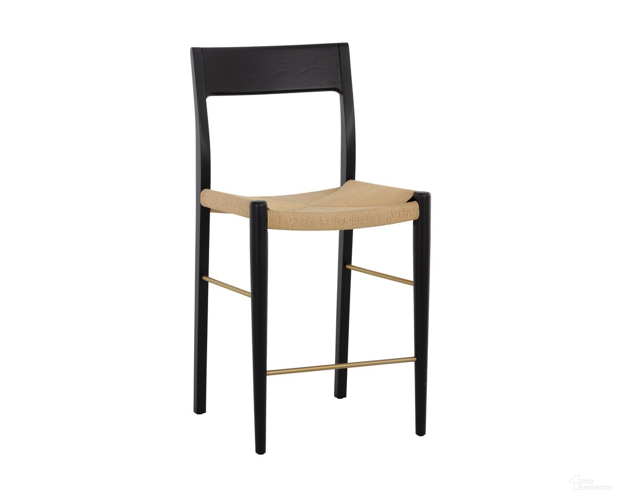 Bondi Counter Stool In Black