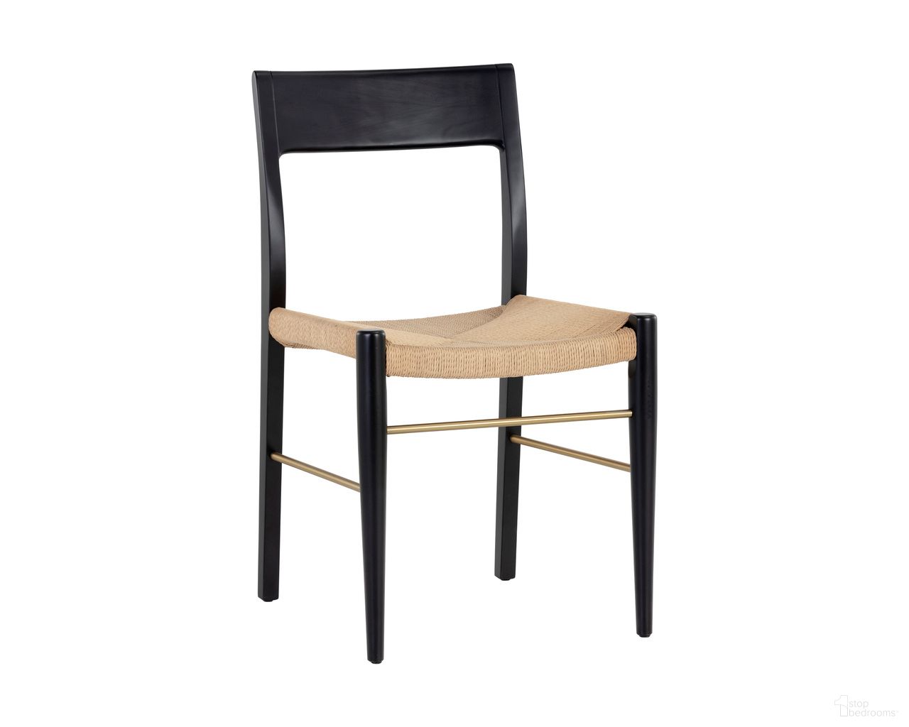 Bondi Dining Chair Set of 2 In Black