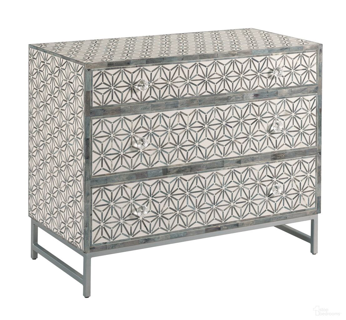 The appearance of Bone Inlay Chest designed by Hammary in the transitional interior design. This piece of furniture was selected by 1StopBedrooms from Hidden Treasures Collection to add a touch of cosiness and style into your home. Sku: 090-016.
