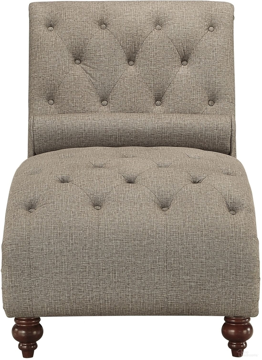 The appearance of Bonne Chaise In Brown designed by Homelegance in the traditional interior design. This brown piece of furniture was selected by 1StopBedrooms from Bonne Collection to add a touch of cosiness and style into your home. Sku: 1162NBR-5. Material: Textured.