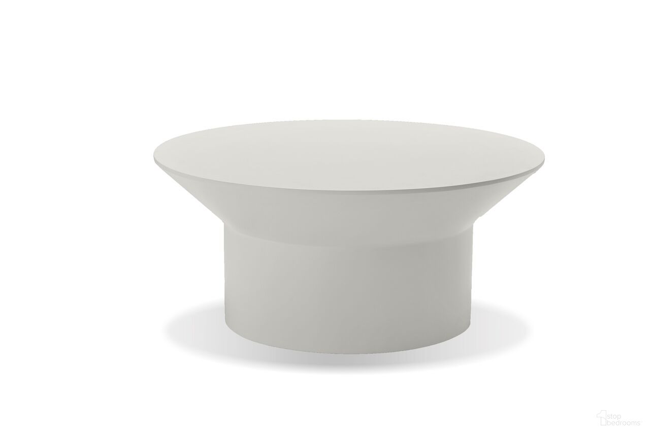 The appearance of Boracay Coffee Table Solid Surface Base In Tapioca designed by Mobital in the modern / contemporary interior design. This tapioca piece of furniture  was selected by 1StopBedrooms from Boracay Collection to add a touch of cosiness and style into your home. Sku: WCO-BORA-TAPI-. Material: Cement.
