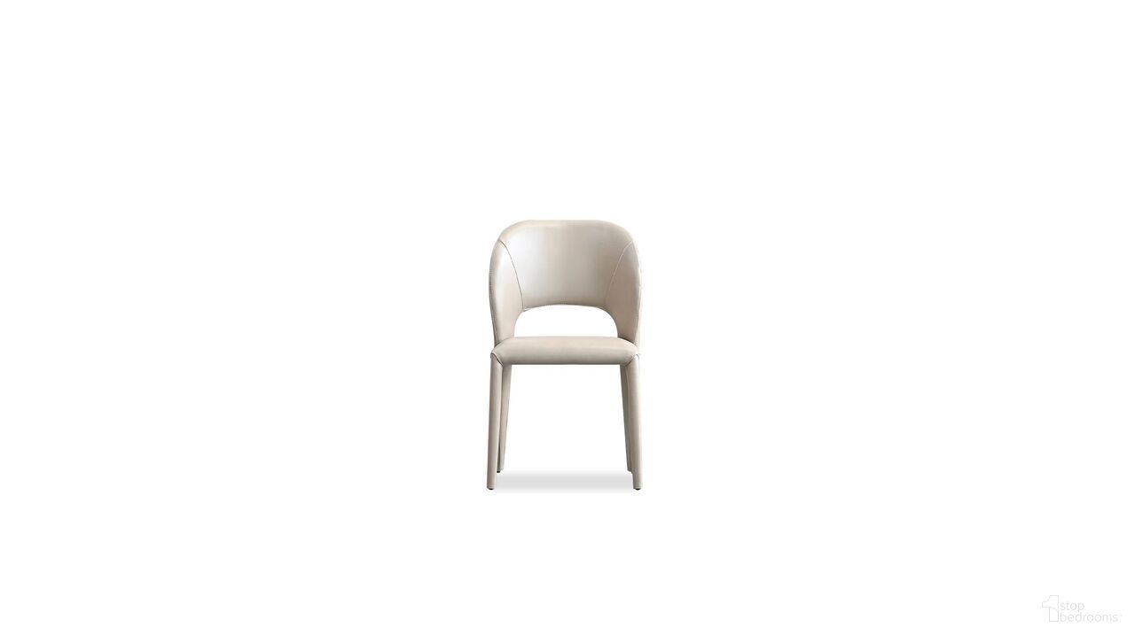 The appearance of Bosco Dining Chair Set of 2 In Studio Taupe designed by Mobital in the modern / contemporary interior design. This studio taupe piece of furniture  was selected by 1StopBedrooms from Bosco Collection to add a touch of cosiness and style into your home. Sku: DCH-BOSC-STPL-. Material: Leather. Chair Type: Side Chair.