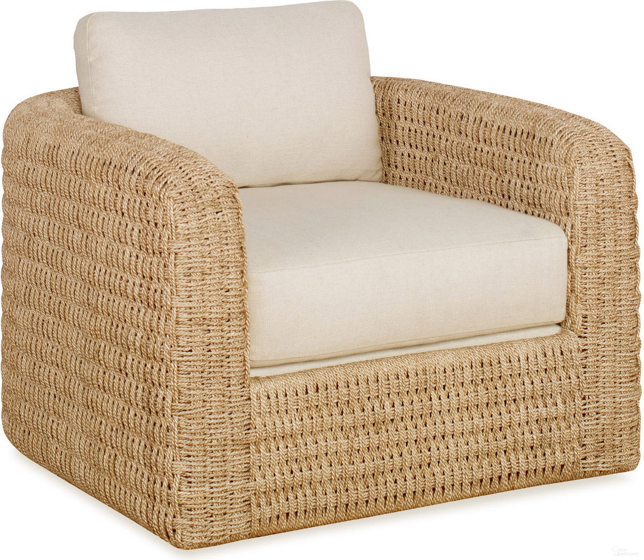 The appearance of Bottega Swivel Chair In Natural designed by Century Furniture in the modern / contemporary interior design. This natural piece of furniture  was selected by 1StopBedrooms from Curate Collection to add a touch of cosiness and style into your home. Sku: CT6015. Material: Mahogany.