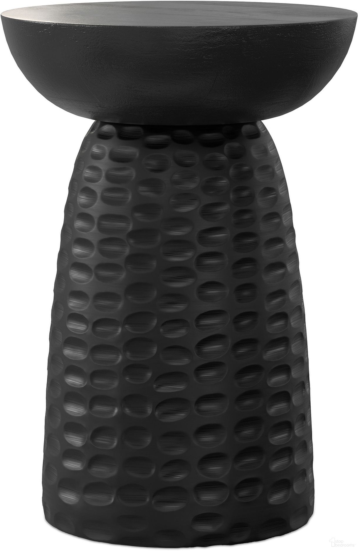 The appearance of Boyd 13 Inch Solid Mango Accent Table In Black designed by Simpli Home in the modern / contemporary interior design. This black piece of furniture  was selected by 1StopBedrooms from Boyd Collection to add a touch of cosiness and style into your home. Sku: AXCATBOY-BL. Material: Mango Wood.
