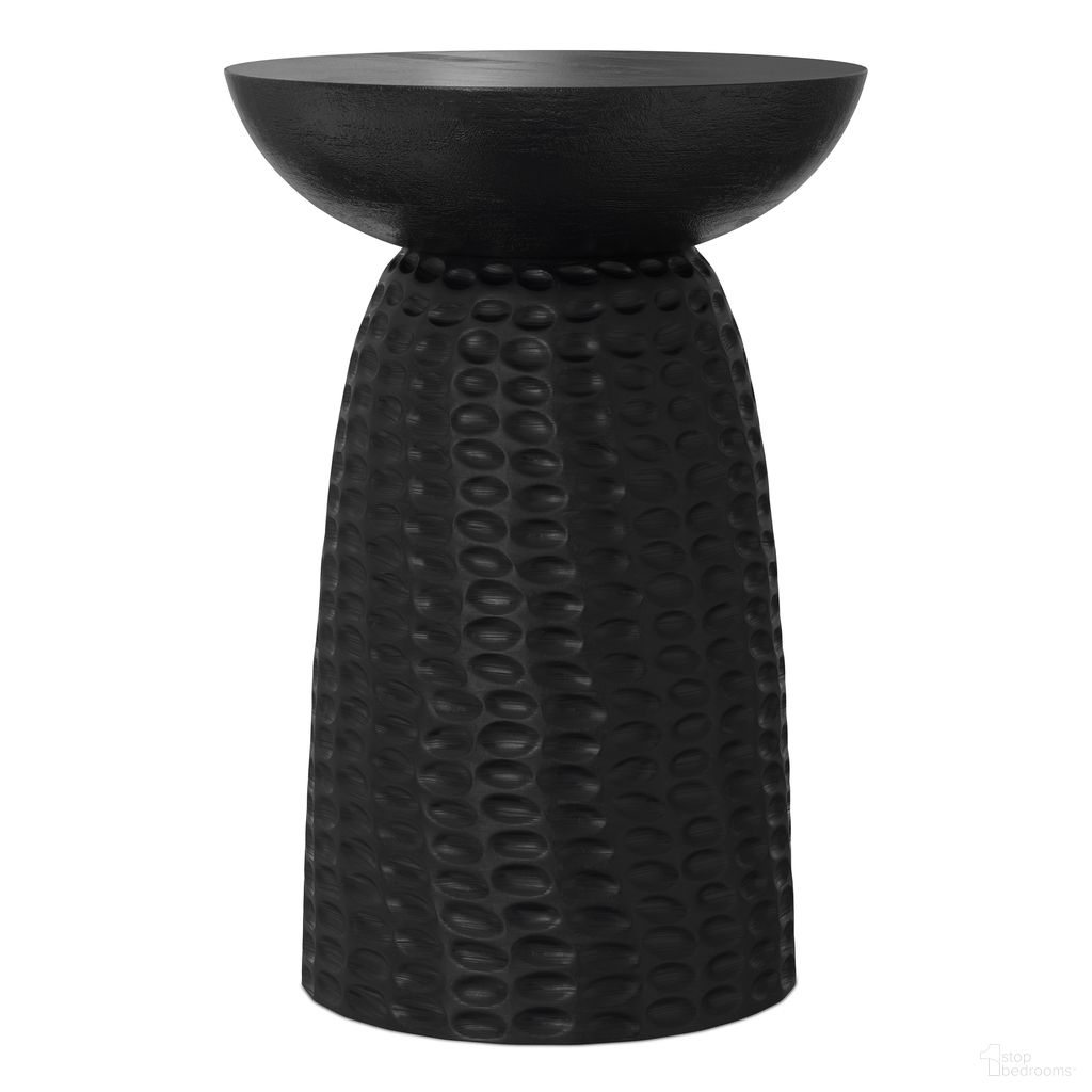 The appearance of Boyd 16 Inch Solid Mango Tall Accent Table In Black designed by Simpli Home in the modern / contemporary interior design. This black piece of furniture  was selected by 1StopBedrooms from Boyd Collection to add a touch of cosiness and style into your home. Sku: AXCATBOY16-BL. Material: Mango Wood.