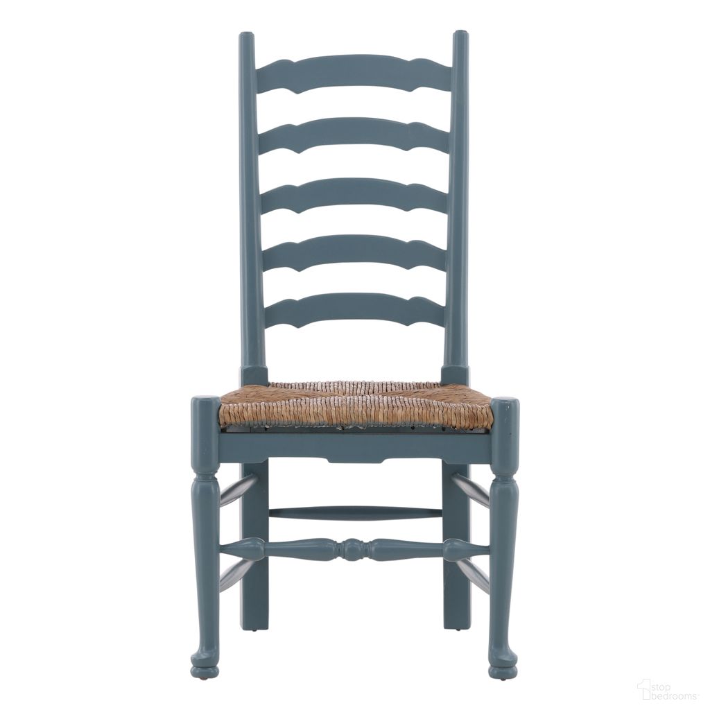 The appearance of Bradley Ladderback Side Chair designed by Furniture Classics in the modern / contemporary interior design. This robins egg blue piece of furniture was selected by 1StopBedrooms from Bradley Collection to add a touch of cosiness and style into your home. Sku: 1142AG71. Material: Mahogany. Chair Type: Side Chair.