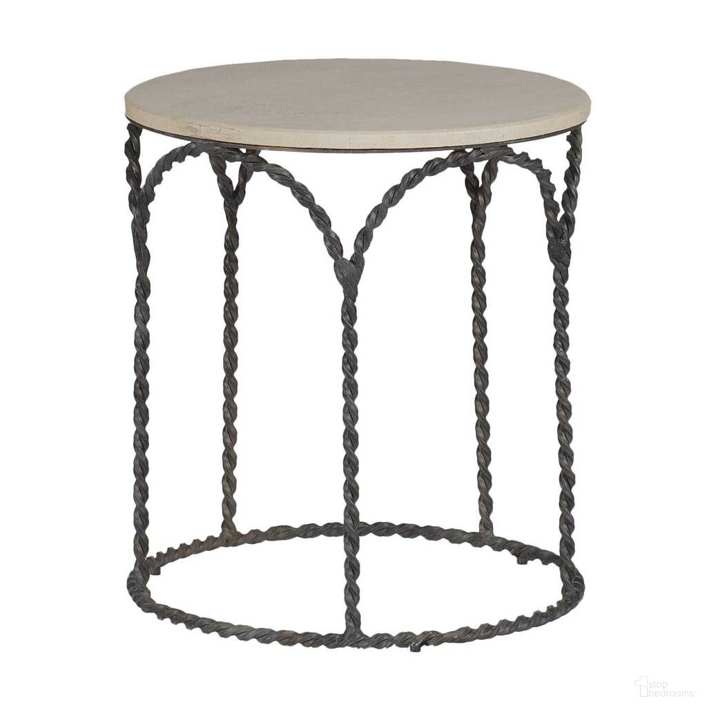 The appearance of Bradley Table In Cream and Black designed by Gabby in the transitional interior design. This cream and black piece of furniture  was selected by 1StopBedrooms from Bradley Collection to add a touch of cosiness and style into your home. Sku: SCH-250240. Material: Iron.