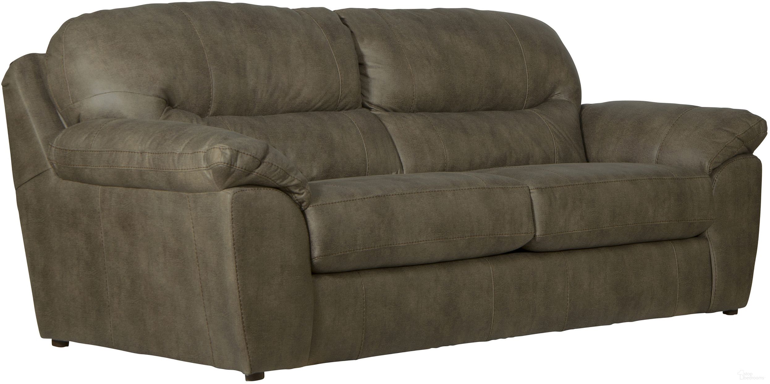 The appearance of Bradshaw Sofa In Mushroom designed by Jackson in the interior design. This mushroom piece of furniture was selected by 1StopBedrooms from Bradshaw Collection to add a touch of cosiness and style into your home. Sku: 453003192949. Material: Fabric.