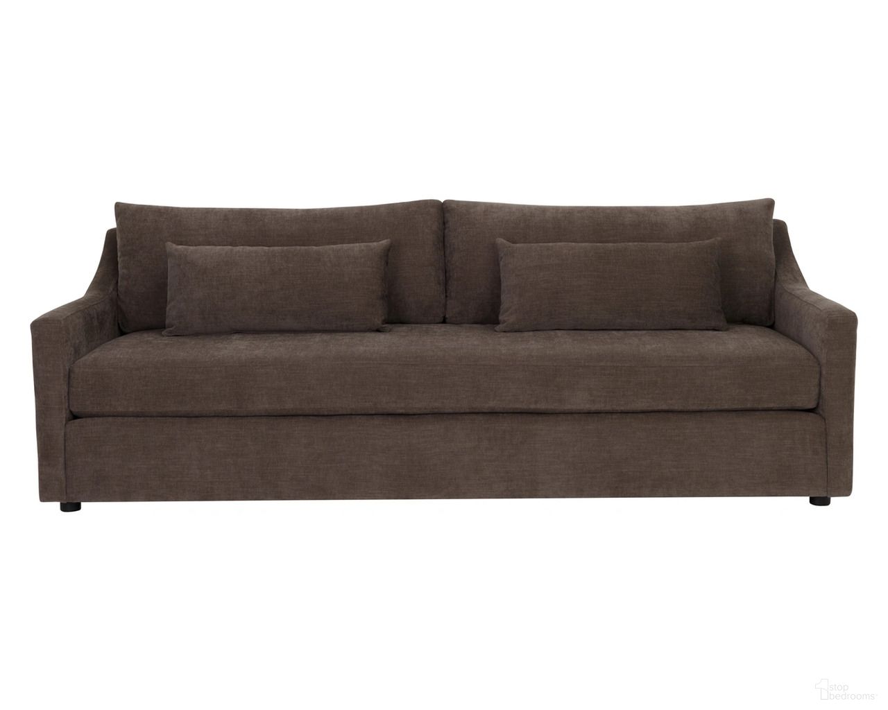 Bramwell Sofa In Rika Chocolate