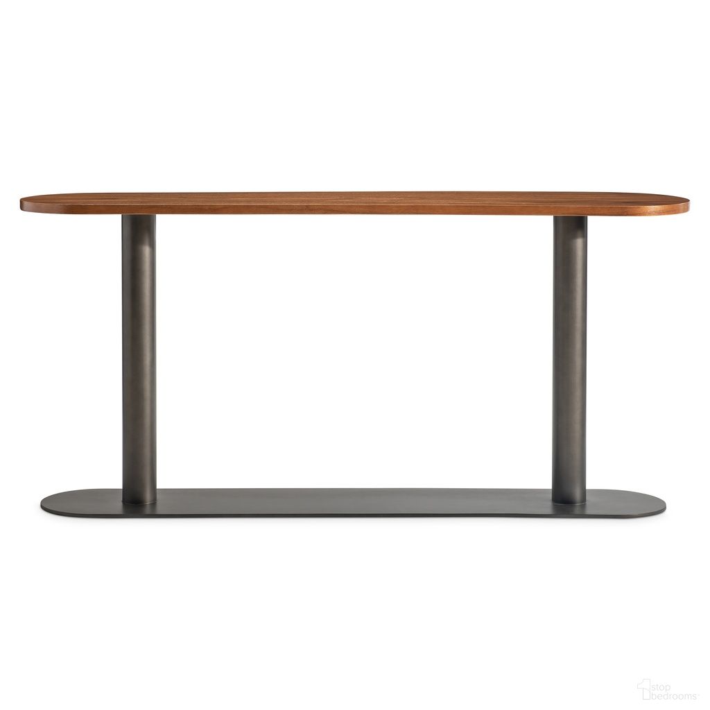 The appearance of Brasea Pedestal Console Table In Brown designed by Bernhardt in the modern / contemporary interior design. This brown piece of furniture was selected by 1StopBedrooms from Brasea Collection to add a touch of cosiness and style into your home. Sku: 394914. Material: Wood.