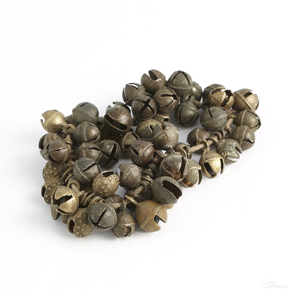 Brass 60 Inch Small Bell Cluster In Black