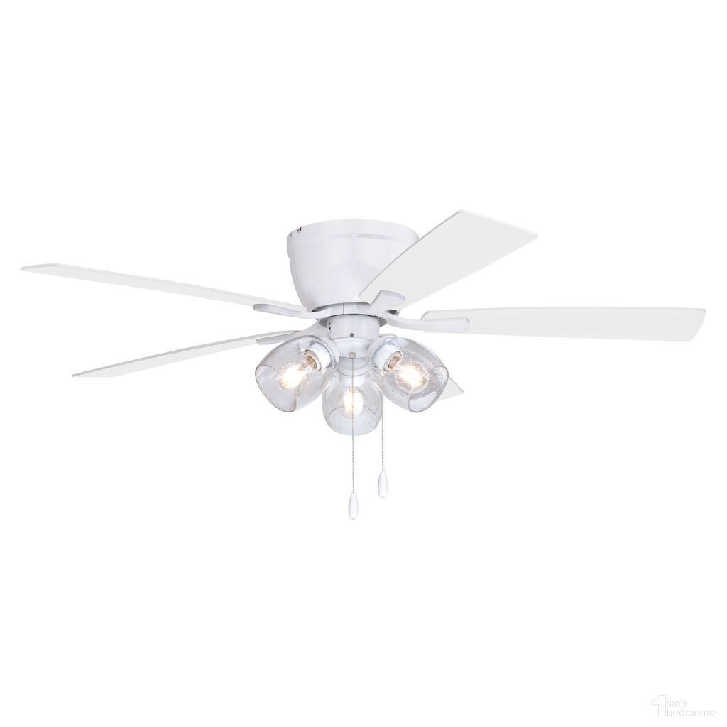 Brayton 52 Inch Ceiling Fan In White