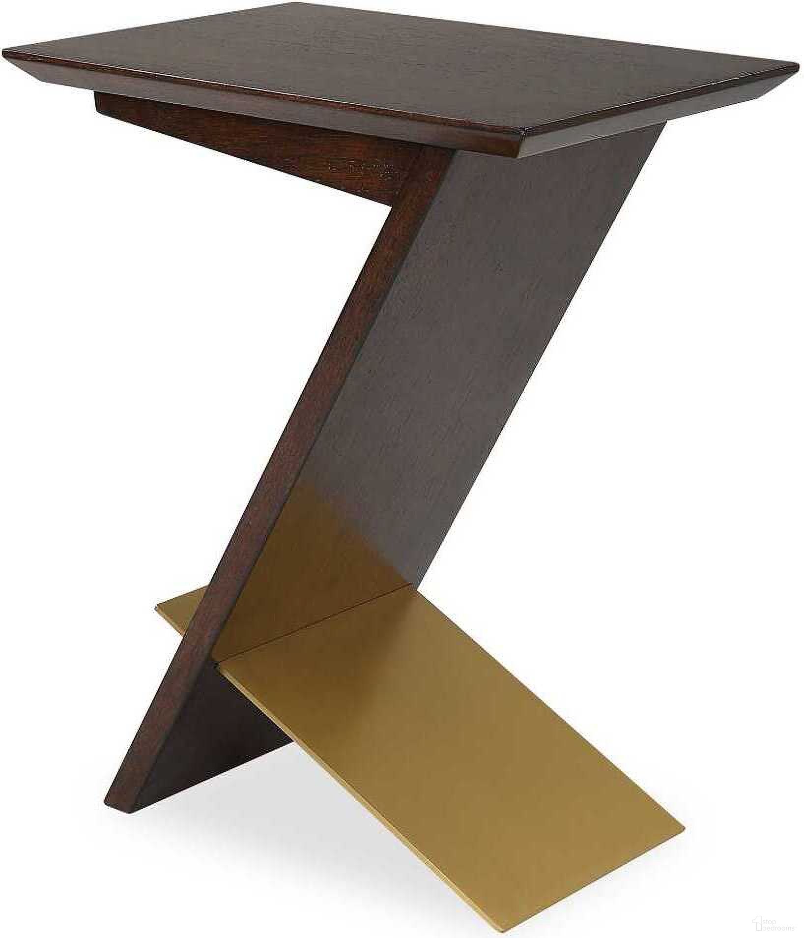 The appearance of Breakthrough Modern Accent Table In Brown and Gold designed by Uttermost in the modern / contemporary interior design. This brown and gold piece of furniture  was selected by 1StopBedrooms from Breakthrough Collection to add a touch of cosiness and style into your home. Sku: 24096. Material: Rubberwood.