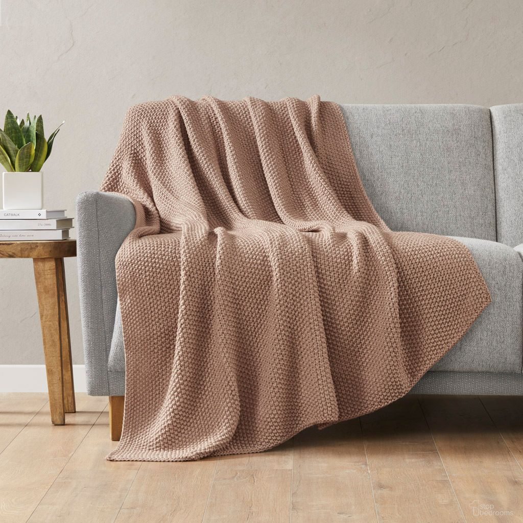 Bree Knit Throw In Brown