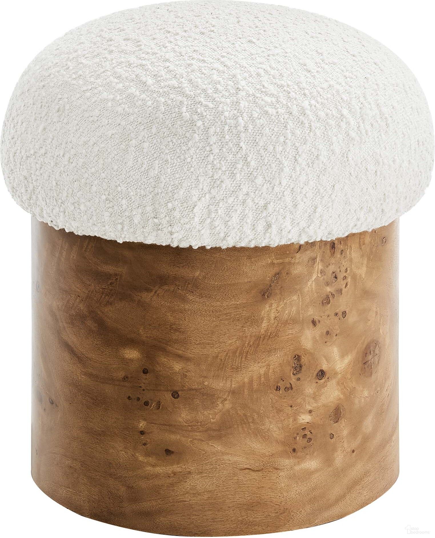 The appearance of Breeze Boucle Upholstered Ottoman In Ivory and Burgundy designed by Modway in the modern / contemporary interior design. This ivory/burgundy piece of furniture was selected by 1StopBedrooms from Breeze Collection to add a touch of cosiness and style into your home. Sku: EEI-6850-IVO-BUR. Material: Boucle.
