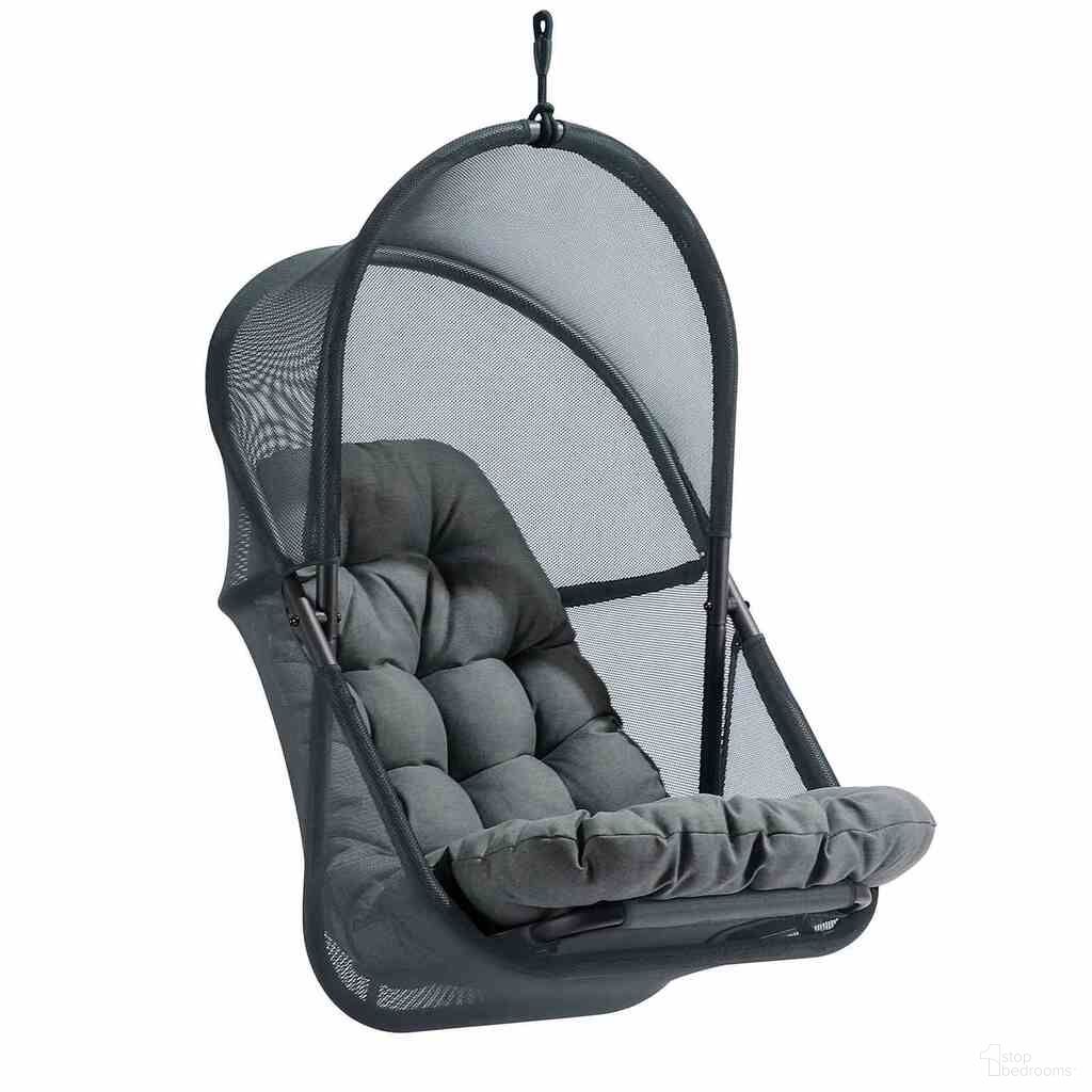 The appearance of Breeze Swing Chair with Stand In Dark Gray designed by Furniture of America in the modern / contemporary interior design. This dark gray piece of furniture was selected by 1StopBedrooms from Breeze Collection to add a touch of cosiness and style into your home. Sku: GM-1010DG;GM-1012. Material: Steel.