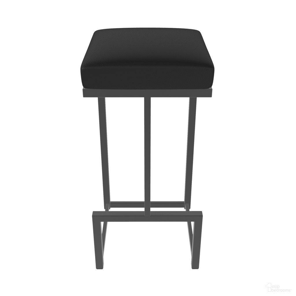The appearance of Brenda 30 Inch Bar Height Backless Stool In Firestone Grey and Licorice Black designed by Wesley Allen in the modern / contemporary interior design. This firestone grey/licorice black piece of furniture was selected by 1StopBedrooms from Brenda Collection to add a touch of cosiness and style into your home. Sku: B237H30-XB-PTR-DBLK. Material: Metal.