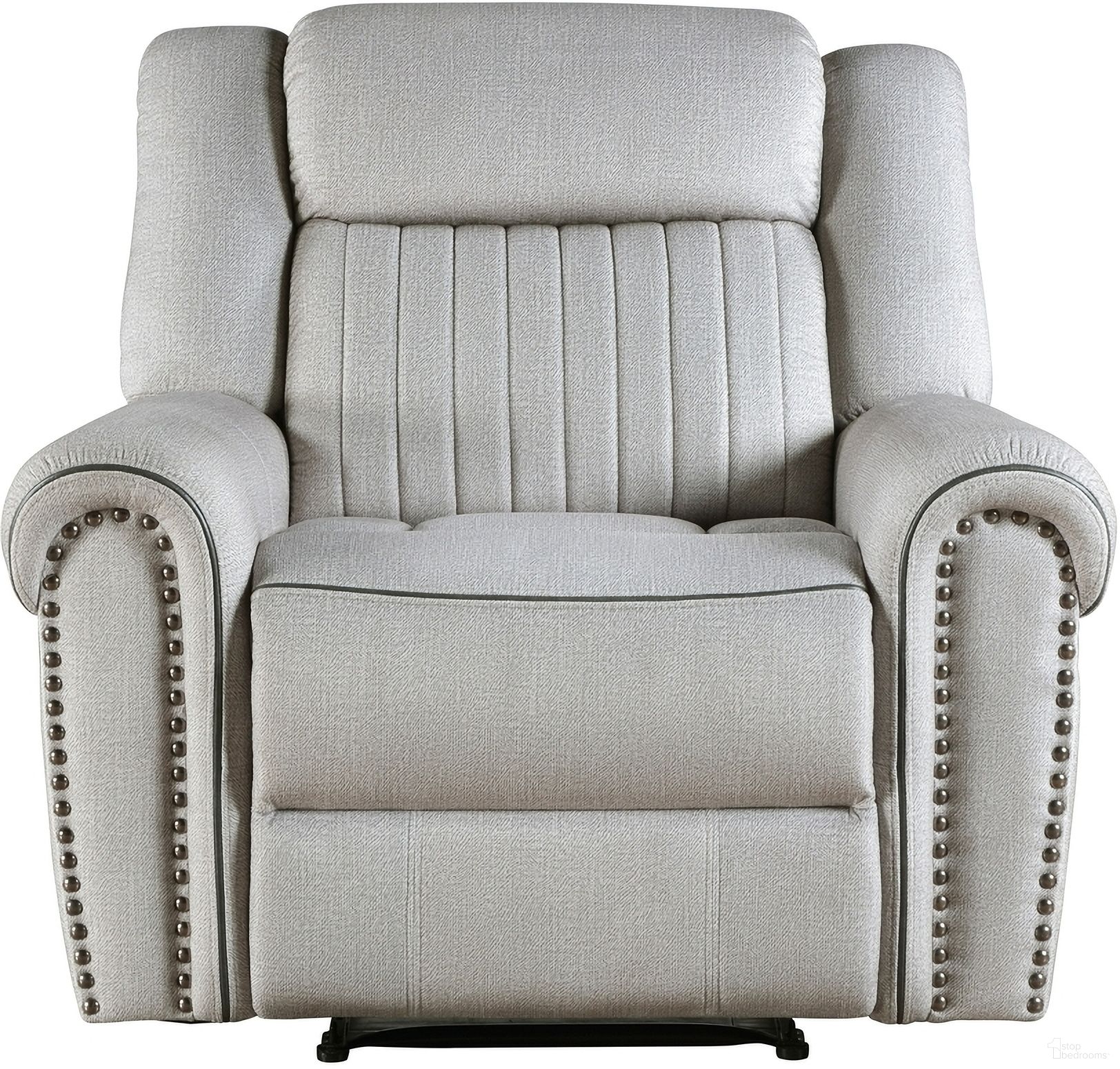The appearance of Brennen Reclining Chair In Gray designed by Homelegance in the traditional interior design. This gray piece of furniture was selected by 1StopBedrooms from Brennen Collection to add a touch of cosiness and style into your home. Sku: 9204MT-1. Material: Microfiber.