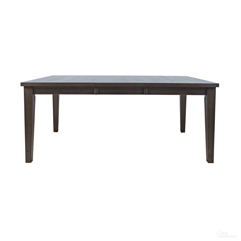 The appearance of Brentwood 72 Inch Rectangular Dining Table with Extension In Arbor Oak and Brown designed by Jofran in the transitional interior design. This arbor oak/brown piece of furniture  was selected by 1StopBedrooms from Brentwood Collection to add a touch of cosiness and style into your home. Sku: 2521-72. Table Base Style: Legs. Table Top Shape: Rectangular. Material: Rubberwood. Size: 42" x 72".
