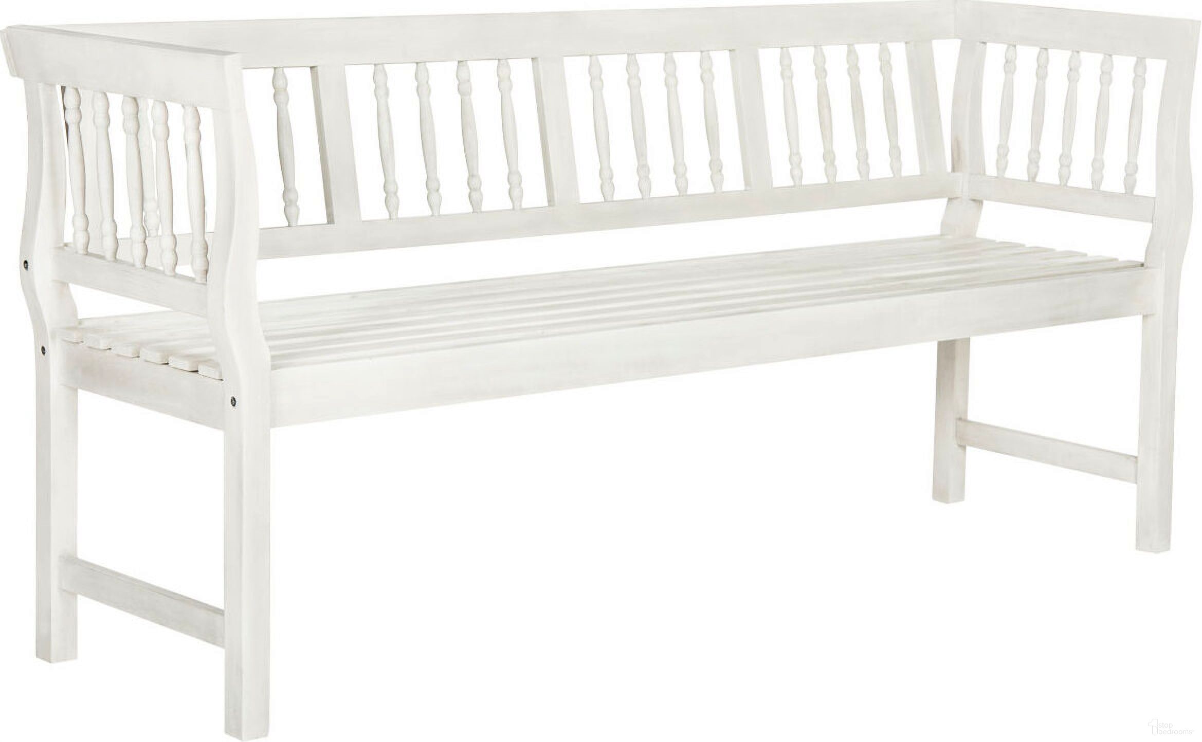 The appearance of Brentwood Ash Gray and Beige Bench designed by Safavieh in the modern / contemporary interior design. This grey and beige piece of furniture was selected by 1StopBedrooms from Brentwood Collection to add a touch of cosiness and style into your home. Sku: PAT6732C. Material: Steel.