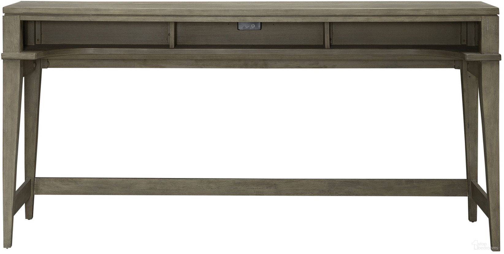 The appearance of Brentwood Console Bar Table In Sandstone designed by Liberty in the modern / contemporary interior design. This sandstone piece of furniture was selected by 1StopBedrooms from Brentwood Collection to add a touch of cosiness and style into your home. Sku: 789-OT7637. Table Base Style: Trestle. Table Top Shape: Rectangular. Material: Solid Rubberwood.