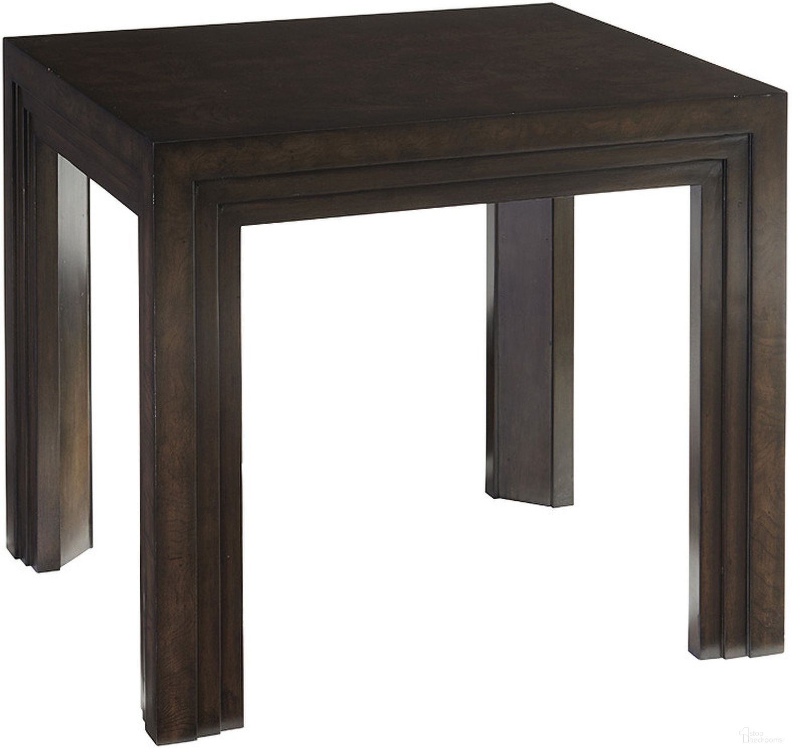 The appearance of Brentwood Essex Lamp Table In Wilshire designed by Barclay Butera in the traditional interior design. This wilshire piece of furniture was selected by 1StopBedrooms from Brentwood Collection to add a touch of cosiness and style into your home. Sku: 915-959. Material: Wood.