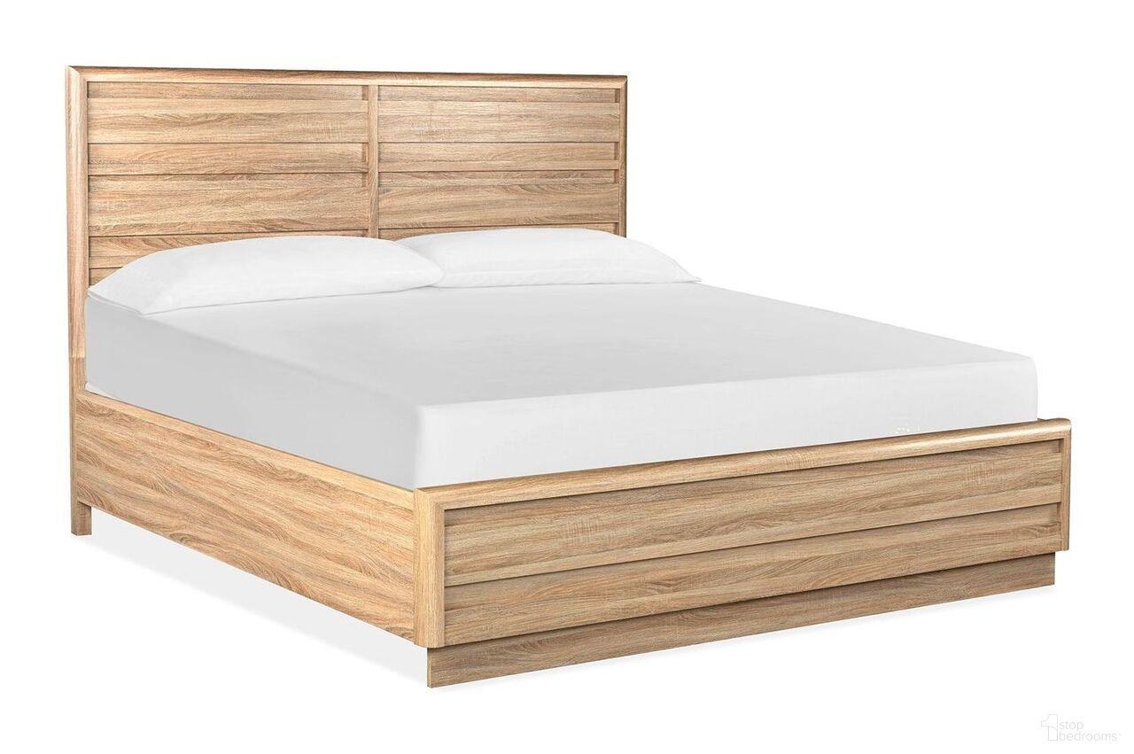 The appearance of Brentwood Heights King Panel Bed In Provincial Brown designed by Magnussen in the transitional interior design. This provincial brown piece of furniture was selected by 1StopBedrooms from Brentwood Heights Collection to add a touch of cosiness and style into your home. Sku: B6381-64H;B6381-64F;B6381-54R. Bed Type: Panel Bed. Bed Size: King. Material: Laminate.