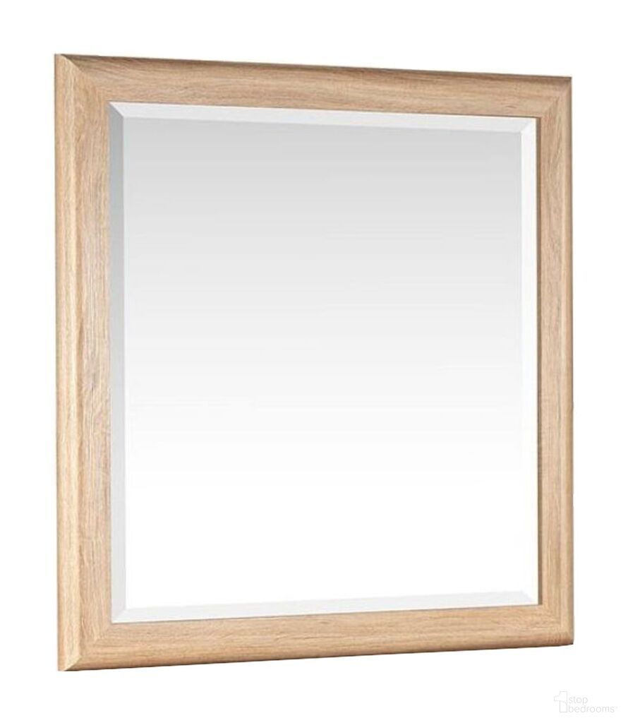 The appearance of Brentwood Heights Portrait Mirror In Provincial Brown designed by Magnussen in the transitional interior design. This provincial brown piece of furniture was selected by 1StopBedrooms from Brentwood Heights Collection to add a touch of cosiness and style into your home. Sku: B6381-42. Material: Laminate.