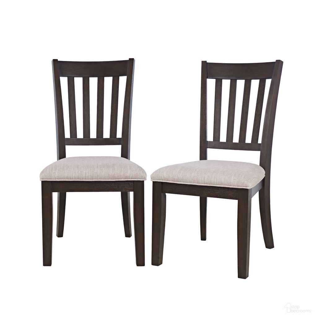 The appearance of Brentwood Slatback Dining Chair Set of 2 In Arbor Oak and Brown designed by Jofran in the transitional interior design. This arbor oak/brown piece of furniture was selected by 1StopBedrooms from Brentwood Collection to add a touch of cosiness and style into your home. Sku: 2521-400KD. Material: Rubberwood. Chair Type: Side Chair.