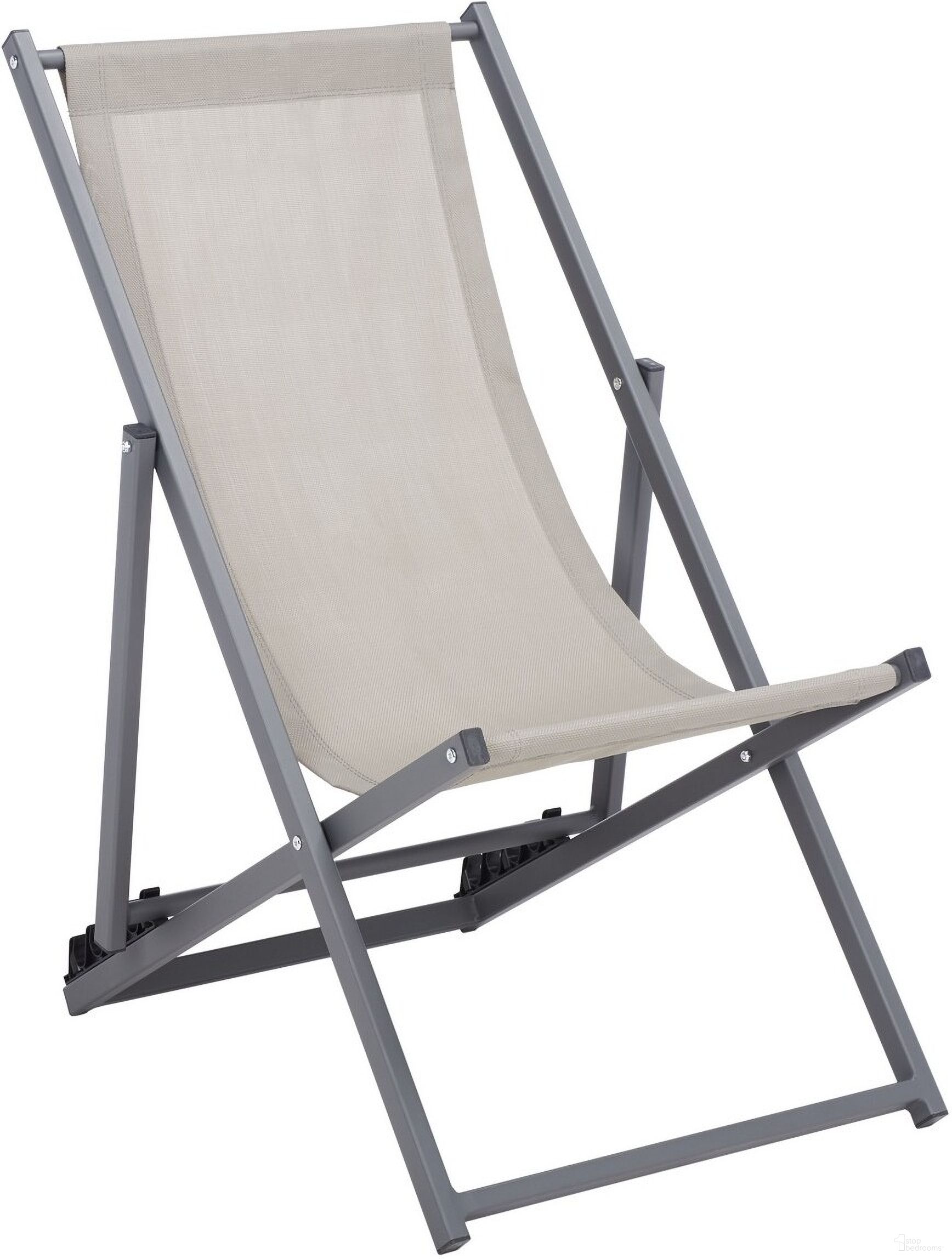 The appearance of Breslin Sling Chairs Set of 2 in Grey designed by Safavieh in the modern / contemporary interior design. This grey piece of furniture was selected by 1StopBedrooms from Breslin Collection to add a touch of cosiness and style into your home. Sku: PAT9040B-SET2. Material: Aluminum.