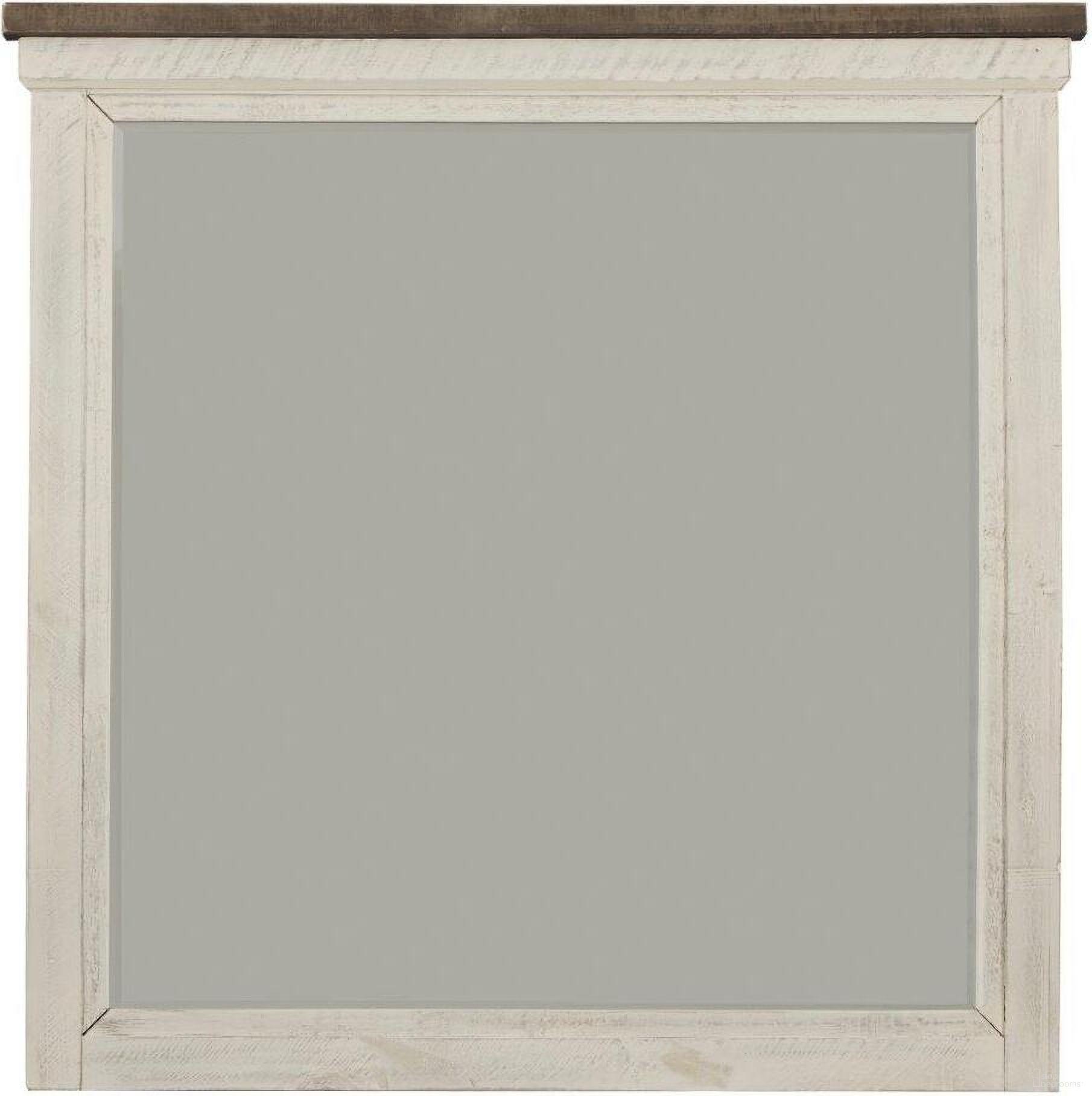 The appearance of Brewgan Two Tone Mirror designed by Signature Design by Ashley in the transitional interior design. This antique white piece of furniture was selected by 1StopBedrooms from Brewgan Collection to add a touch of cosiness and style into your home. Sku: B784-36. Material: Glass.
