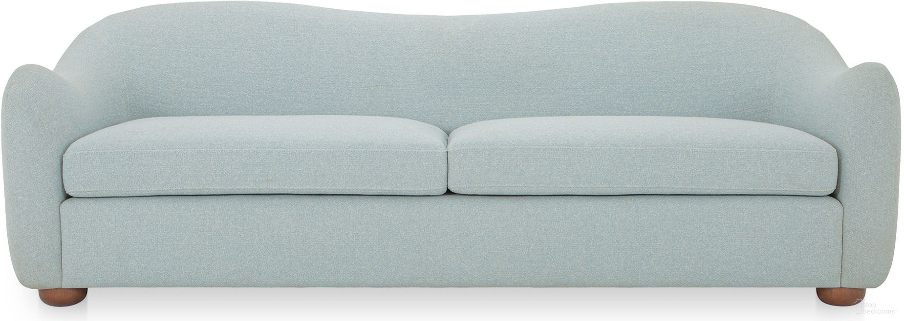 The appearance of Bria Sofa In Light Blue designed by Moes Home in the modern / contemporary interior design. This light blue piece of furniture was selected by 1StopBedrooms from Bria Collection to add a touch of cosiness and style into your home. Sku: FO-1024-45. Material: Polyester.
