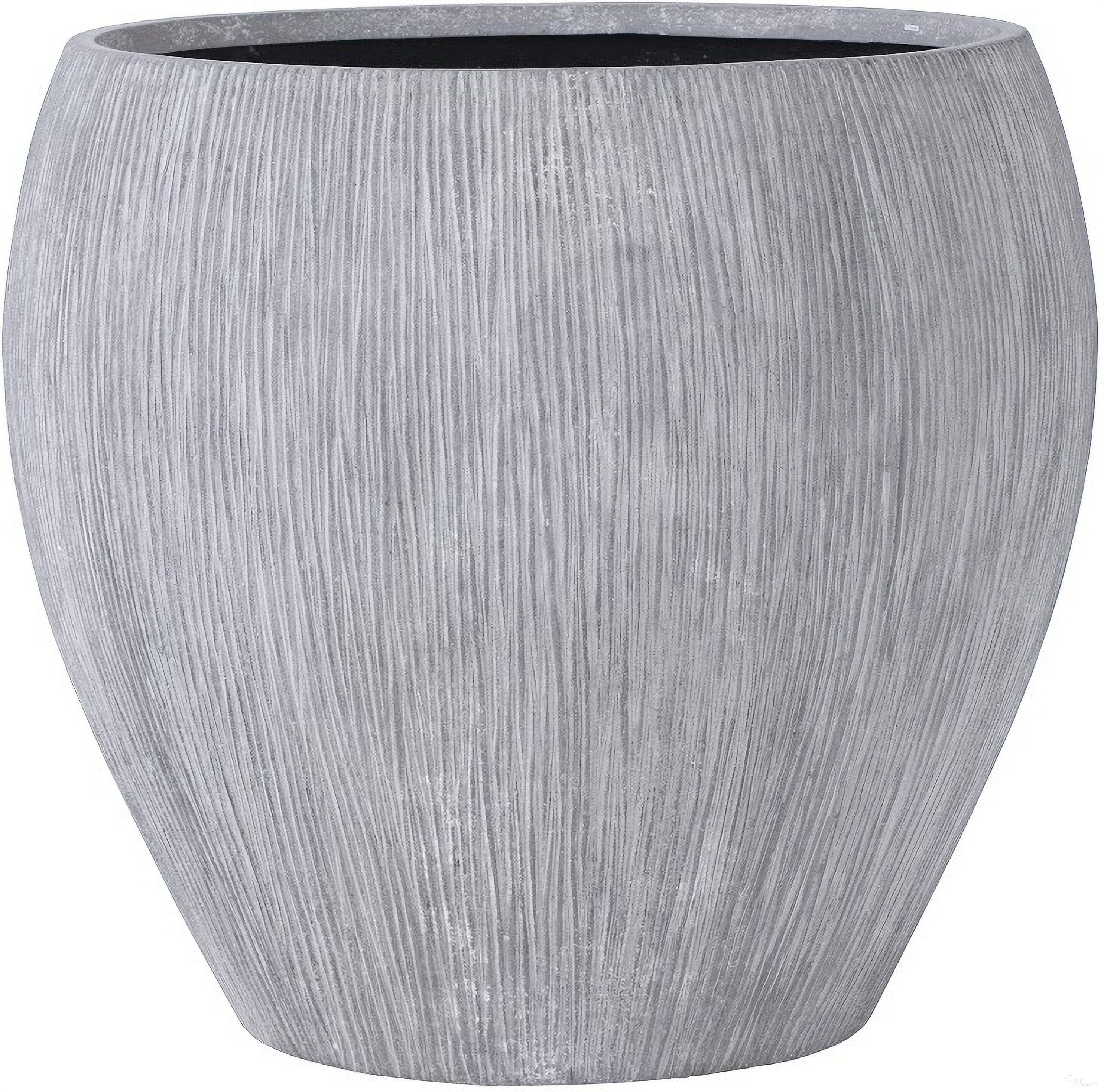 Brianna Large String Planter In Raw Gray