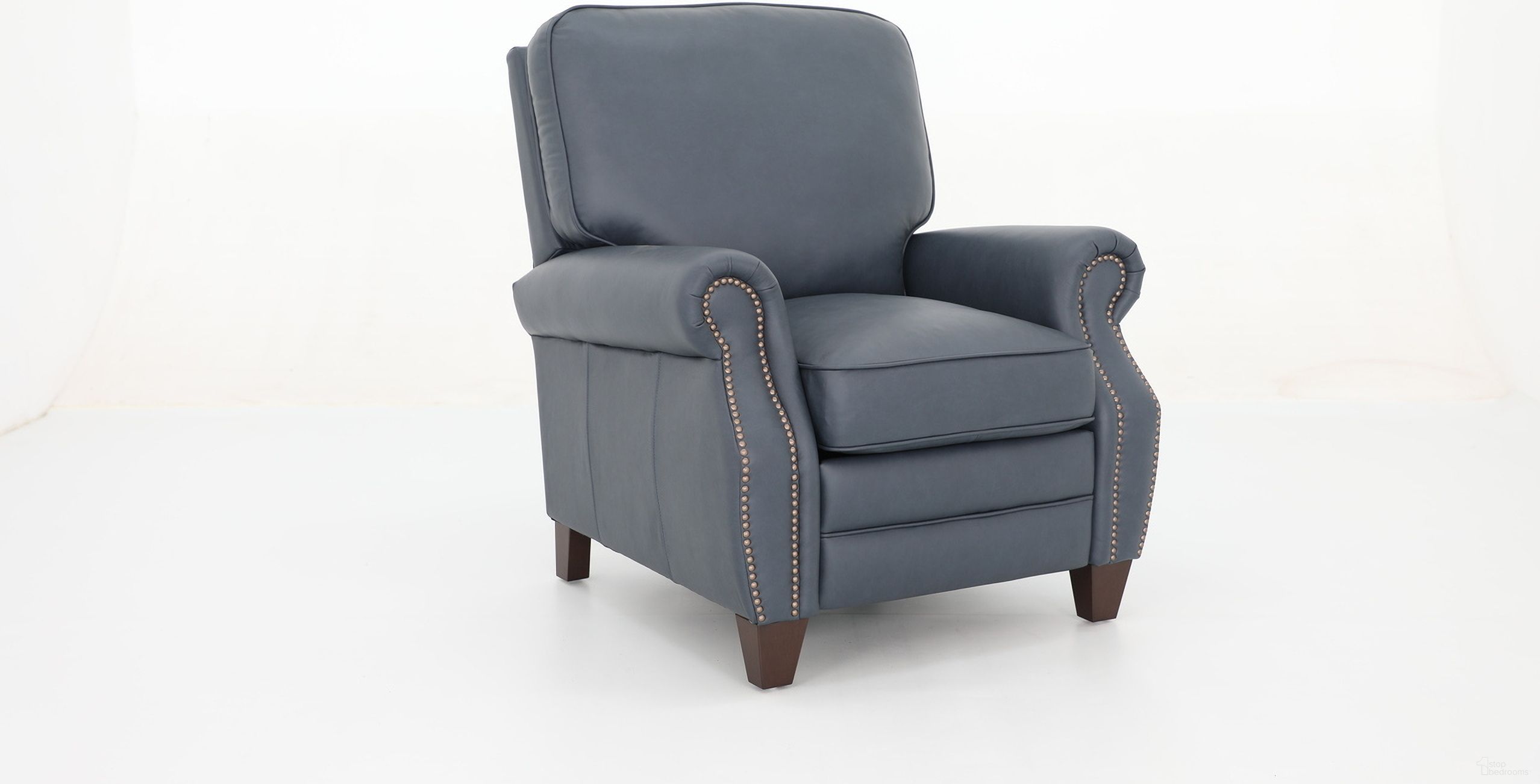 The appearance of Briarwood Push Thru The Arms Recliner In Ocean designed by BarcaLounger in the traditional interior design. This ocean piece of furniture was selected by 1StopBedrooms from Briarwood Collection to add a touch of cosiness and style into your home. Sku: 74490530846. Material: Leather.