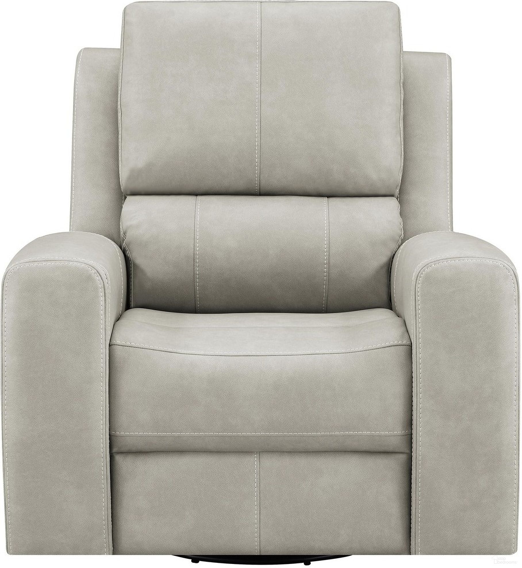 The appearance of Brickston Triple Power Swivel Glider Recliner In Grey designed by Coaster in the transitional interior design. This grey piece of furniture was selected by 1StopBedrooms from Brickston Collection to add a touch of cosiness and style into your home. Sku: 603436PPP. Material: Metal.