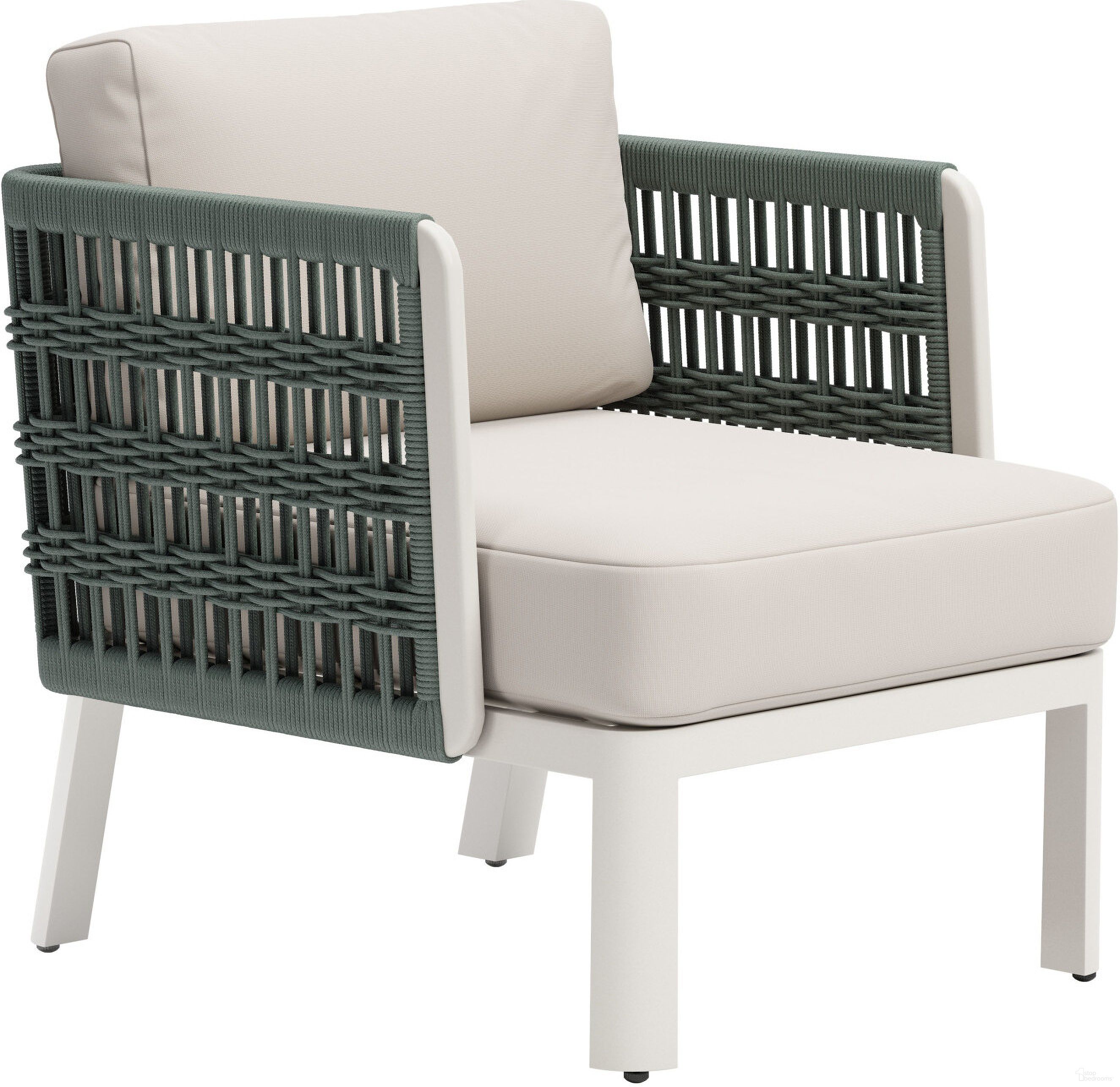 The appearance of Bridgehampton Armchair In White designed by Zuo Modern in the modern / contemporary interior design. This white piece of furniture was selected by 1StopBedrooms from Bridgehampton Collection to add a touch of cosiness and style into your home. Sku: 704044. Material: Olefin.