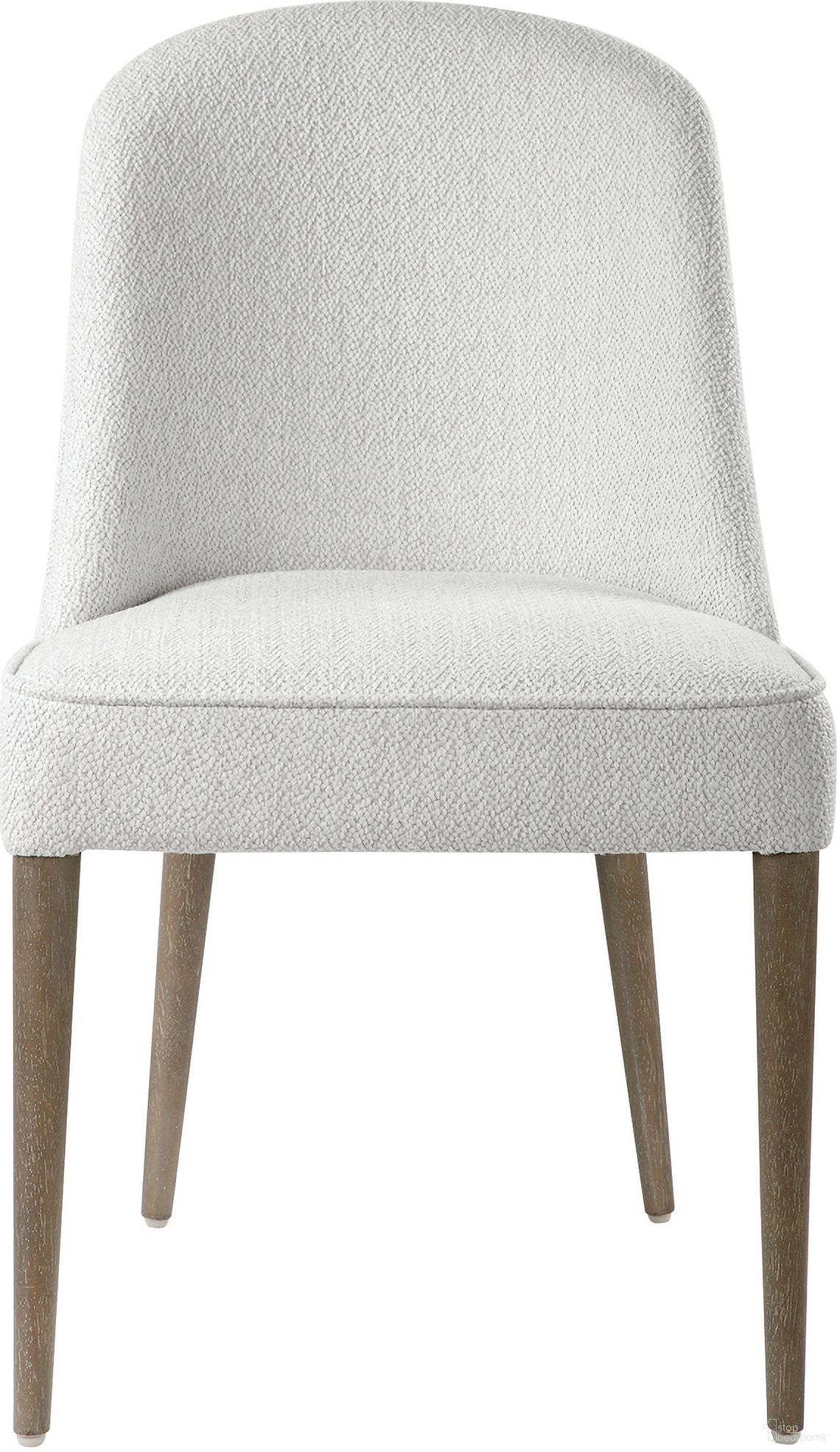 The appearance of Brie Armless Chair Set of 2 In White designed by Uttermost in the transitional interior design. This white piece of furniture was selected by 1StopBedrooms from Brie Collection to add a touch of cosiness and style into your home. Sku: 23558-2. Material: Rubberwood.