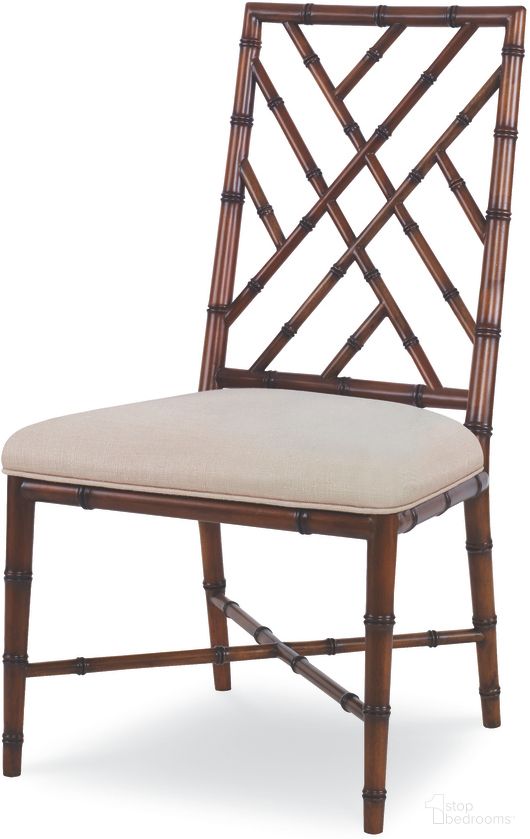 Brighton Side Chair In Regency and Flax