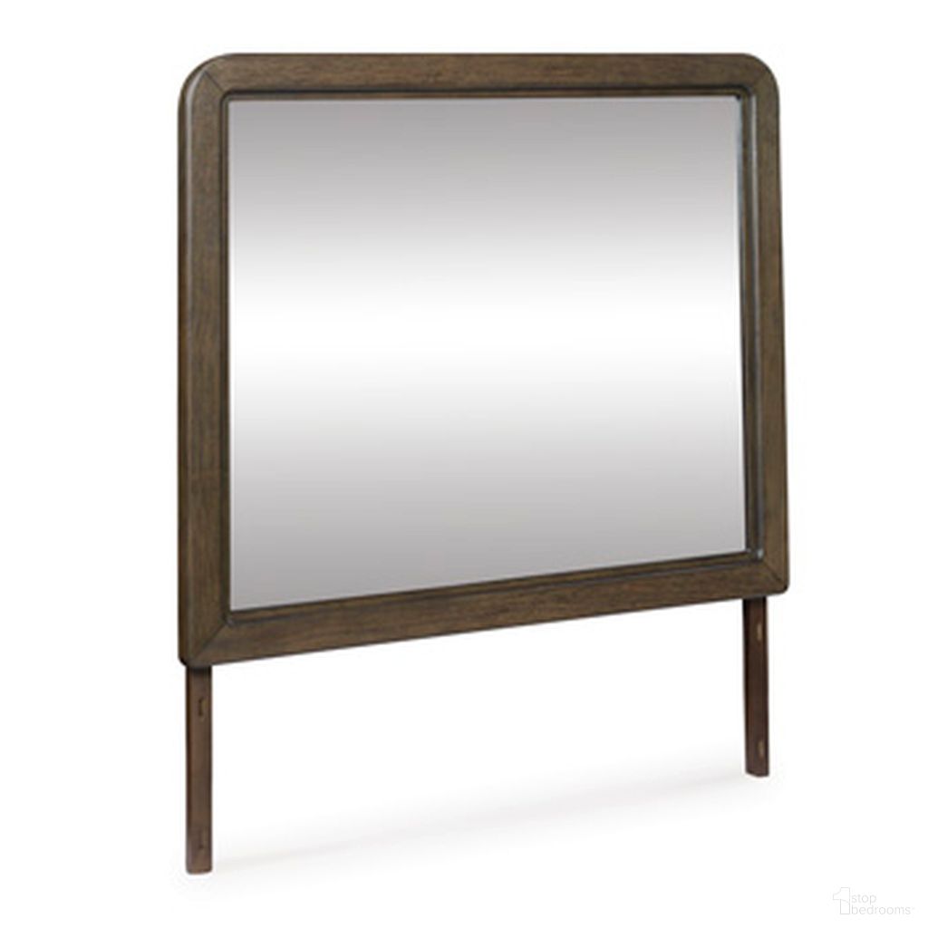 The appearance of Brillynd Bedroom Mirror In Burnished Brown designed by Signature Design by Ashley in the modern / contemporary interior design. This burnished brown piece of furniture  was selected by 1StopBedrooms from Brillynd Collection to add a touch of cosiness and style into your home. Sku: NCB843-36. Material: Wood.