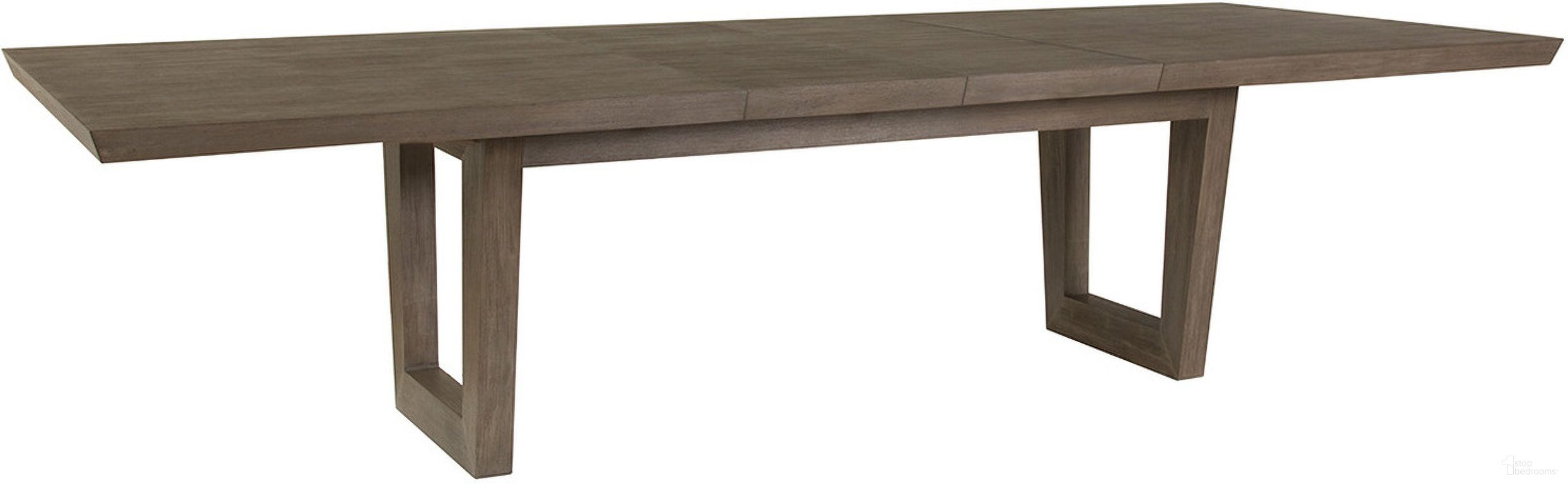 The appearance of Cohesion Program Brio Rectangular Dining Table In Grigio designed by Artistica Home in the transitional interior design. This grigio piece of furniture was selected by 1StopBedrooms from Cohesion Program Collection to add a touch of cosiness and style into your home. Sku: 2058-877-41. Table Base Style: Double Pedestal. Material: Wood. Table Top Shape: Rectangular. Size: 48" x 88".