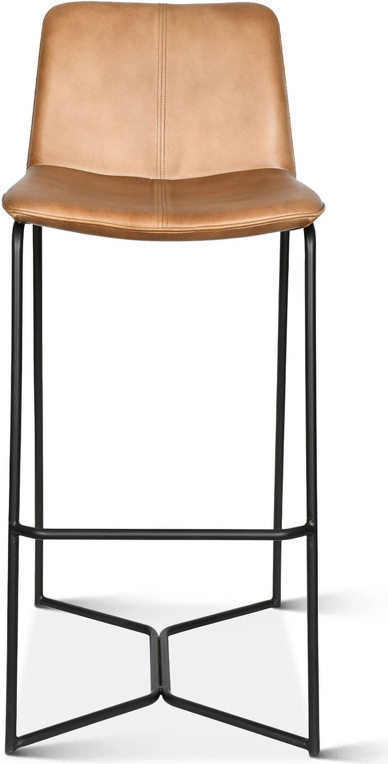 The appearance of Brisbane Bar Chair In Antique Ivory - Set of 2 designed by Home Trends and Design in the transitional interior design. This antique ivory piece of furniture  was selected by 1StopBedrooms from Brisbane Collection to add a touch of cosiness and style into your home. Sku: ZWBRIMBC-TE. Material: Leather.