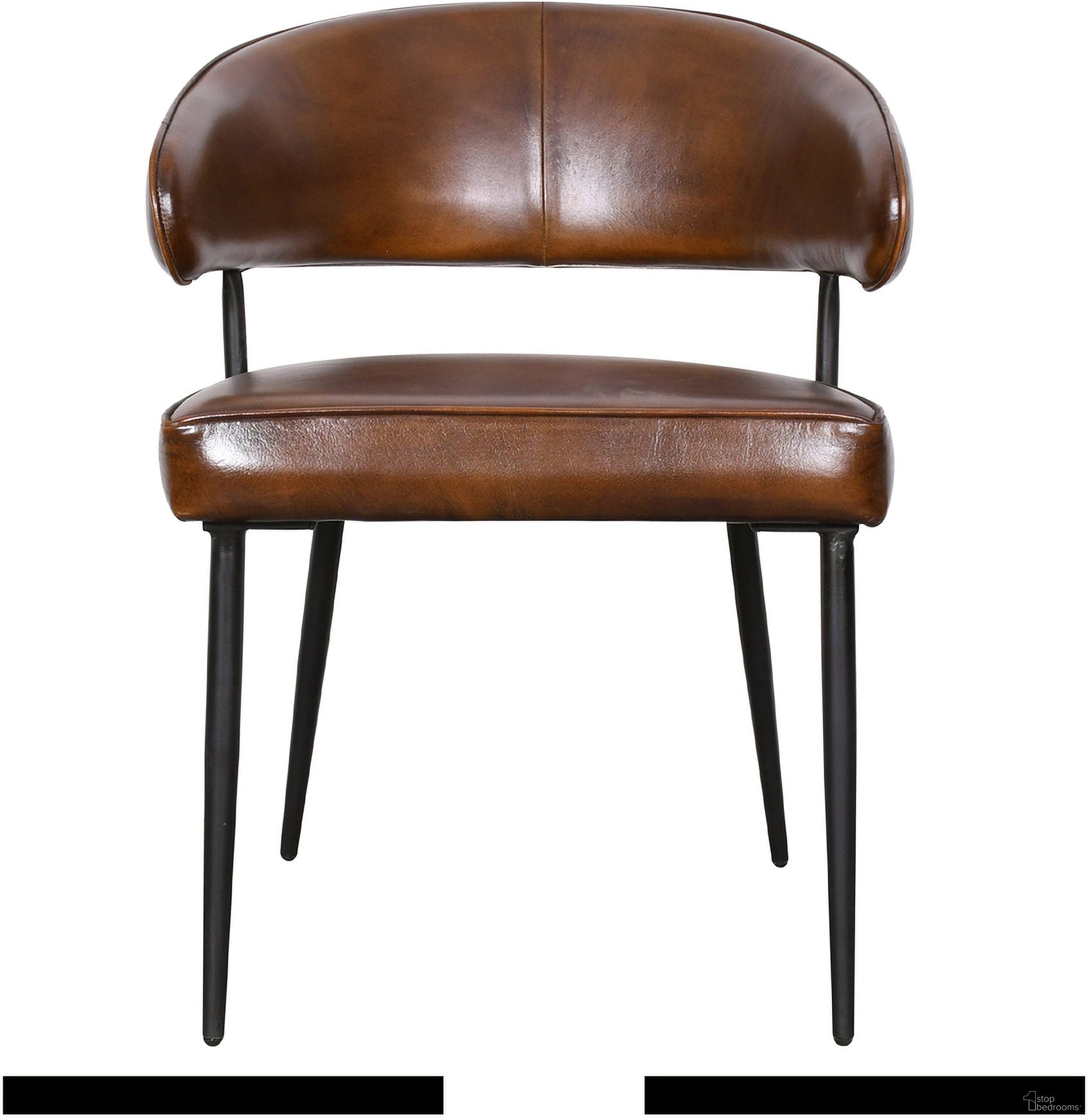 The appearance of Brisbane Leather Armchair In Washed Chestnut designed by Home Trends and Design in the transitional interior design. This chestnut piece of furniture was selected by 1StopBedrooms from Brisbane Collection to add a touch of cosiness and style into your home. Sku: ZWBRIDAC-CH. Chair Type: Arm Chair. Material: Reclaimed Iron.