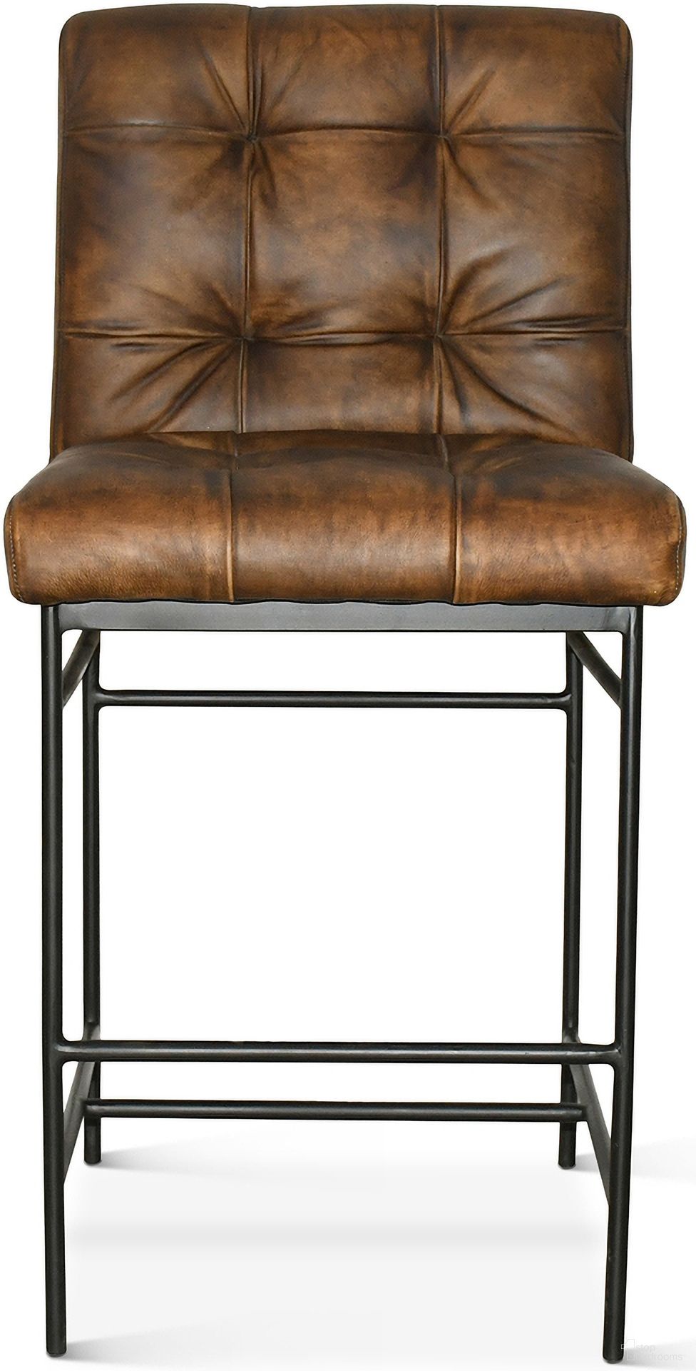 Brisbane Stockton Counter Chair In Antique Whiskey
