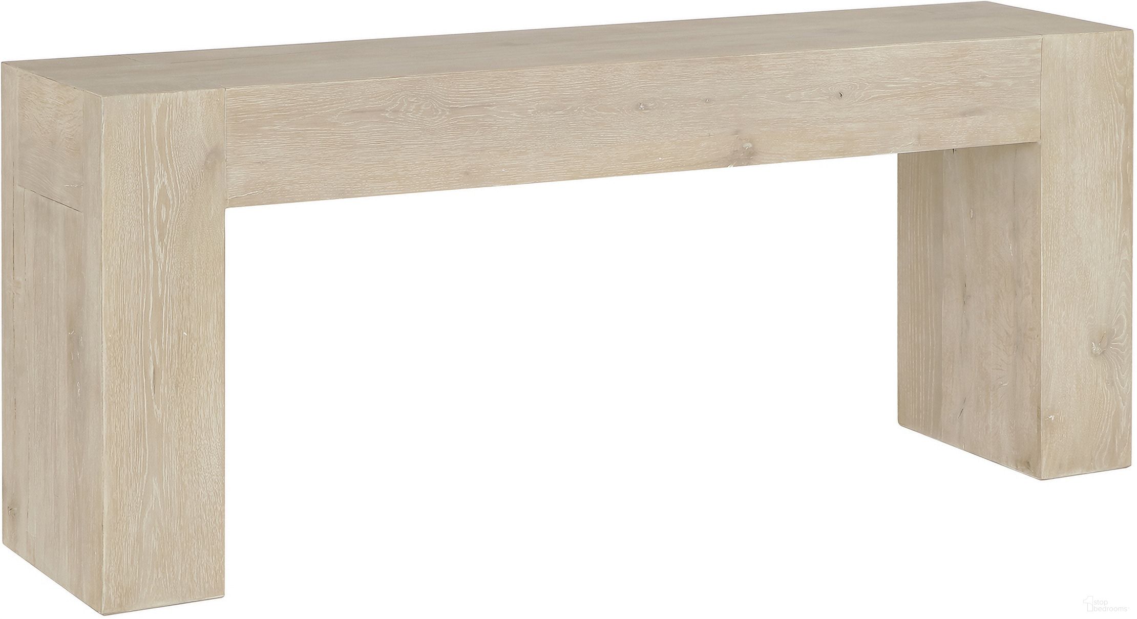 The appearance of Bristol 72 Inch Console Table In White designed by Classic Home in the modern / contemporary interior design. This white piece of furniture  was selected by 1StopBedrooms from Bristol Collection to add a touch of cosiness and style into your home. Sku: 51031346. Material: Cracked Oak.