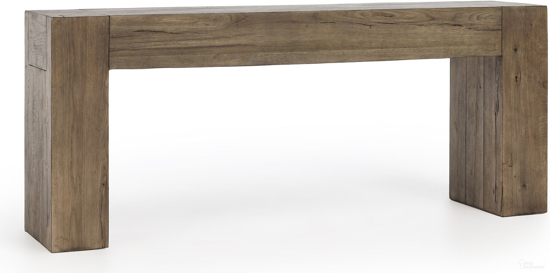 The appearance of Bristol Console Table In Natural Oak designed by Classic Home in the transitional interior design. This natural oak piece of furniture  was selected by 1StopBedrooms from Bristol Collection to add a touch of cosiness and style into your home. Sku: 51030899. Material: Oak Wood.