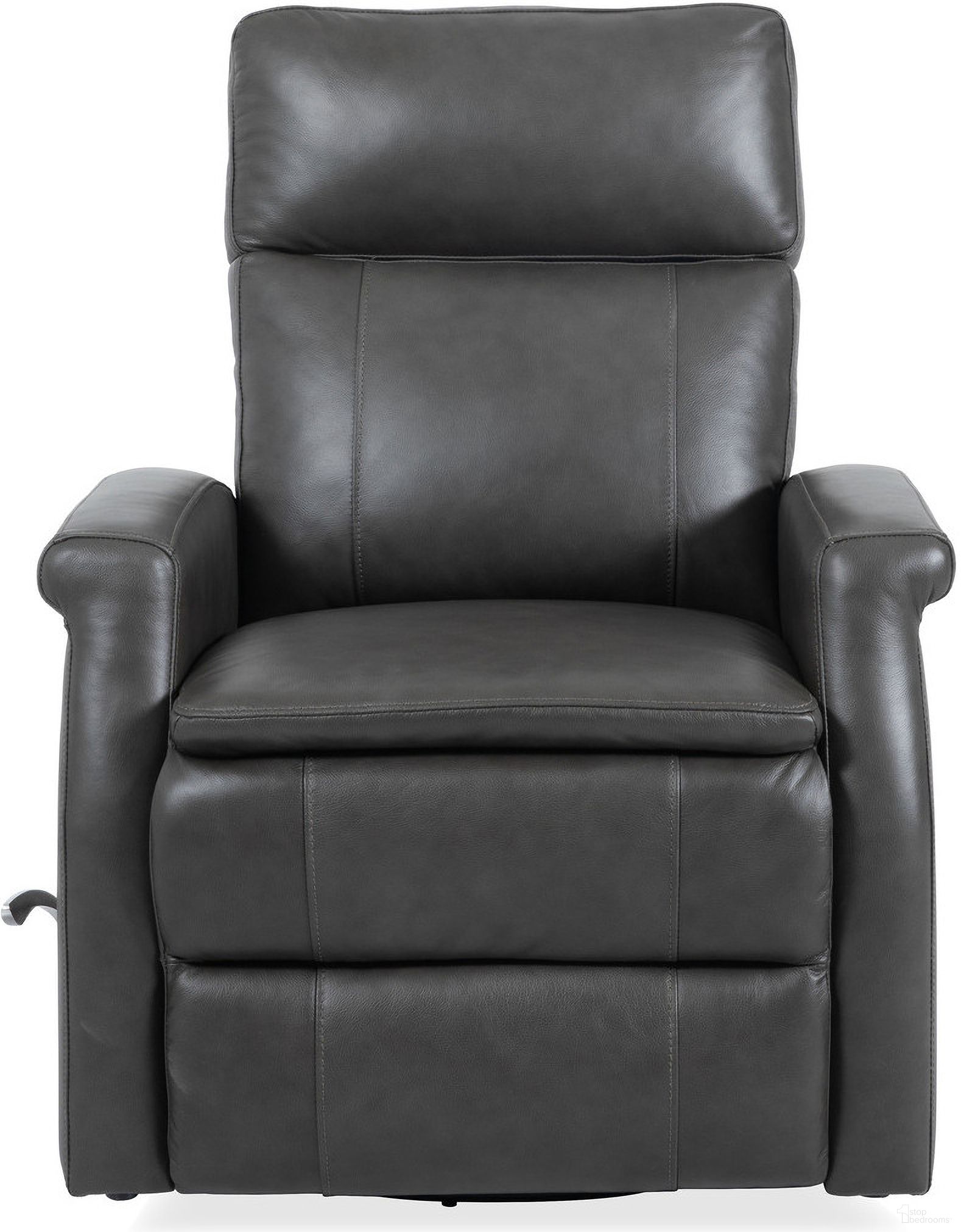 The appearance of Bristol Swivel Glider Recliner Set of 2 In Raven designed by Parker House in the modern / contemporary interior design. This raven piece of furniture was selected by 1StopBedrooms from Bristol Collection to add a touch of cosiness and style into your home. Sku: MBRS#812GS-RAVN;MBRS#812GS-RAVN. Material: Top Grain Leather.