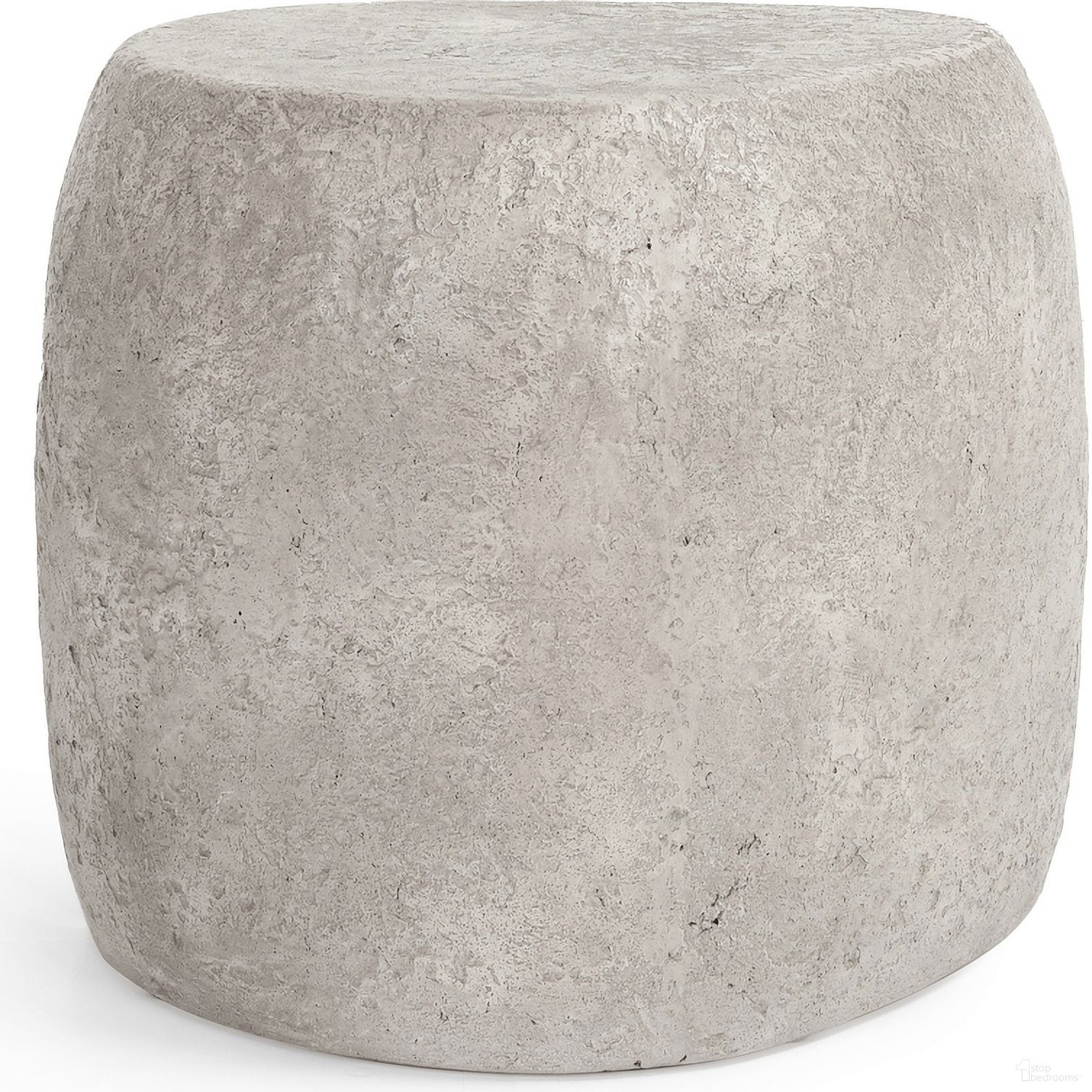 The appearance of Britney Outdoor End Table In Light Gray designed by Classic Home in the traditional interior design. This light gray piece of furniture was selected by 1StopBedrooms from Britney Collection to add a touch of cosiness and style into your home. Sku: 51031438. Table Top Shape: Oval. Material: Glass Fiber Reinforced Concrete.