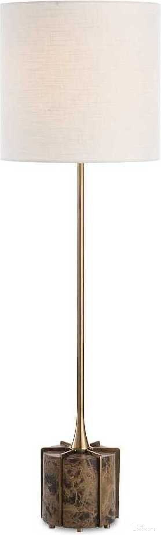 Britwell Buffet Lamp In Brown