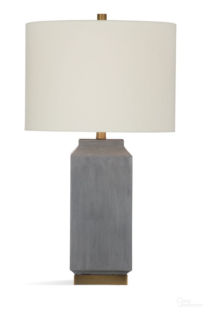 Broad Peak Table Lamp In Gray